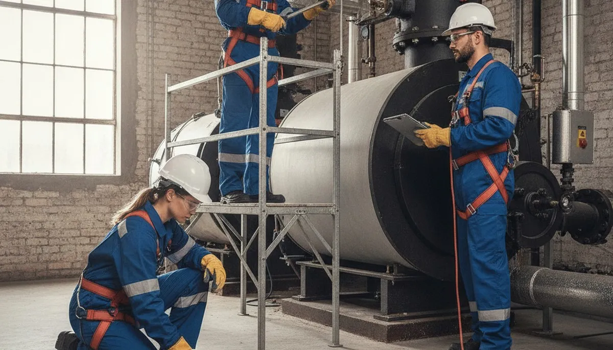 Baltimore, MD boiler repair technician restoring heat in a home