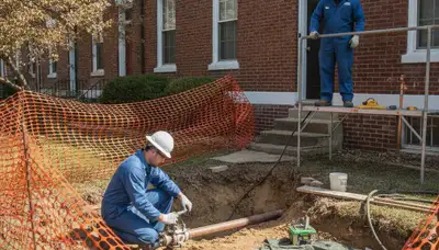 Baltimore, MD plumber providing repair services for residential and commercial plumbing issues