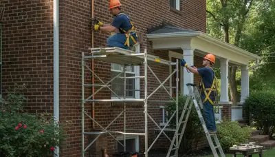 Baltimore, MD plumbing repair service truck for residential leak and drain repairs