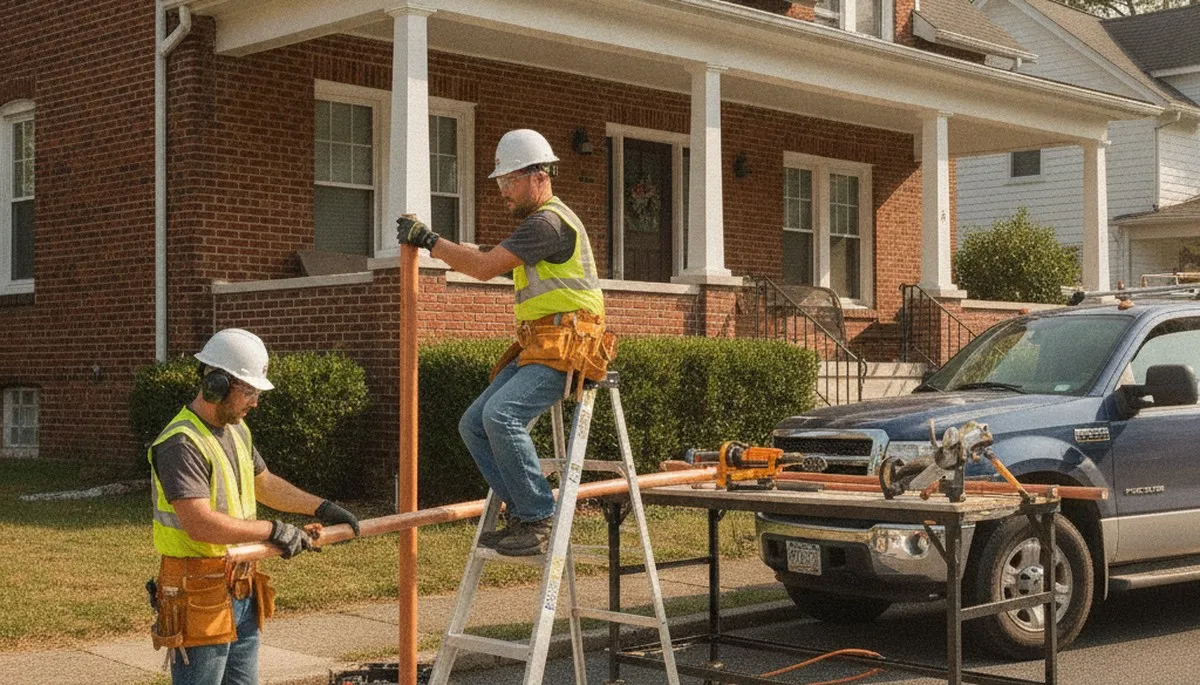 Baltimore, MD plumber providing fast repair services for residential and commercial plumbing issues