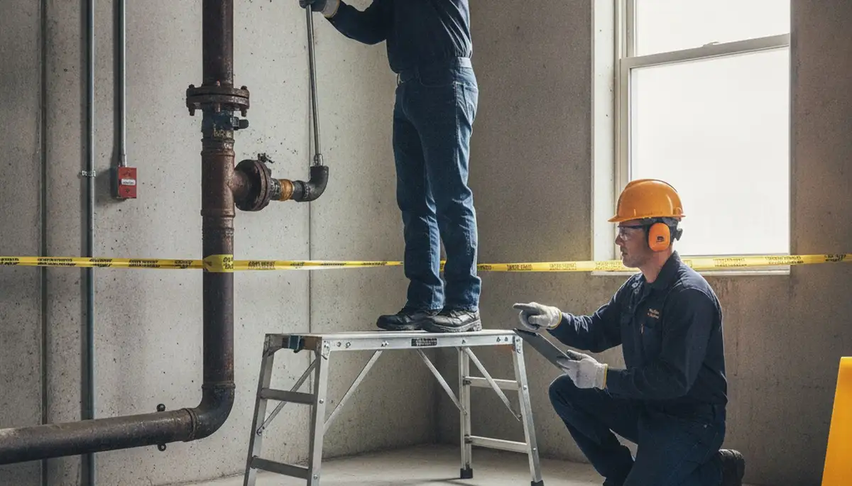 Baltimore, MD plumber repairing home pipes for leak and freeze protection
