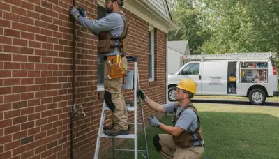 Professional Baltimore, MD plumber providing repair services for residential plumbing issues