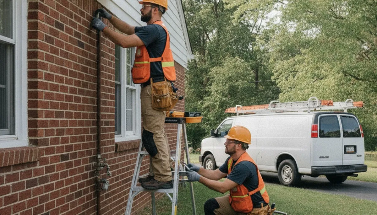 Baltimore, MD plumber providing residential plumbing repair services