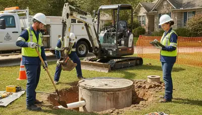 Septic repair service in Baltimore, MD for homes with slow drains and aging systems