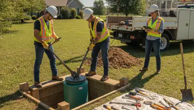 Septic repair inspection for Baltimore, MD homes by On Call Plumbers