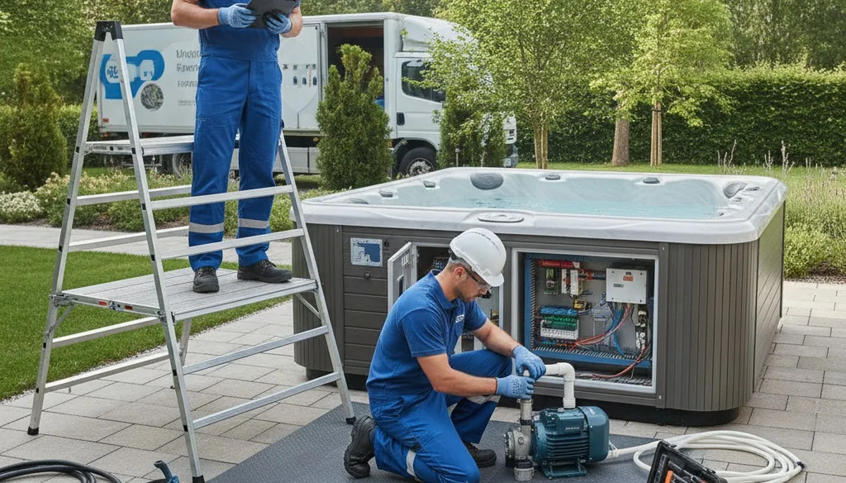 Baltimore, MD spa repair service for residential plumbing by On Call Plumbers