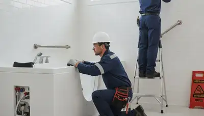 Walk-in tub installation for Baltimore, MD homeowners by On Call Plumbers
